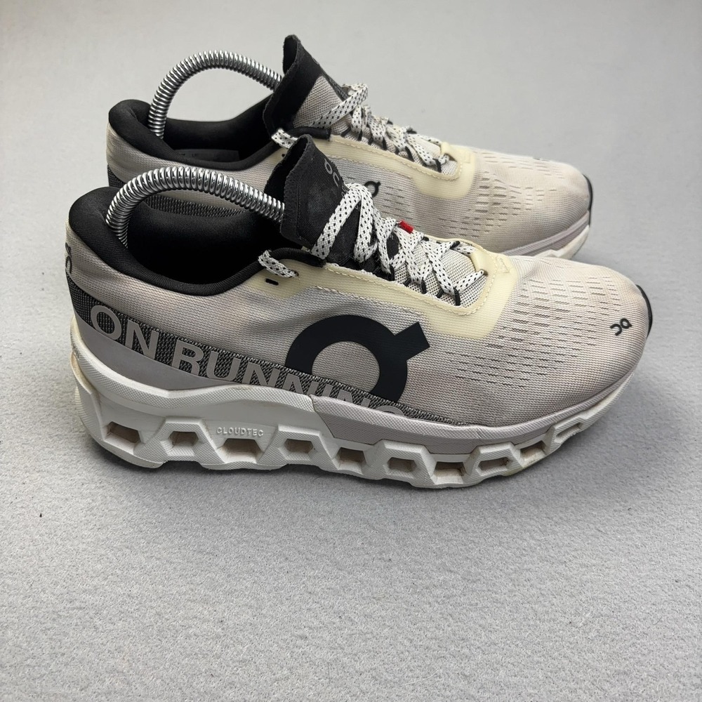 On Running Shoes Womens Size 8.5 White CloudTec Running Sneakers Athletic Mesh